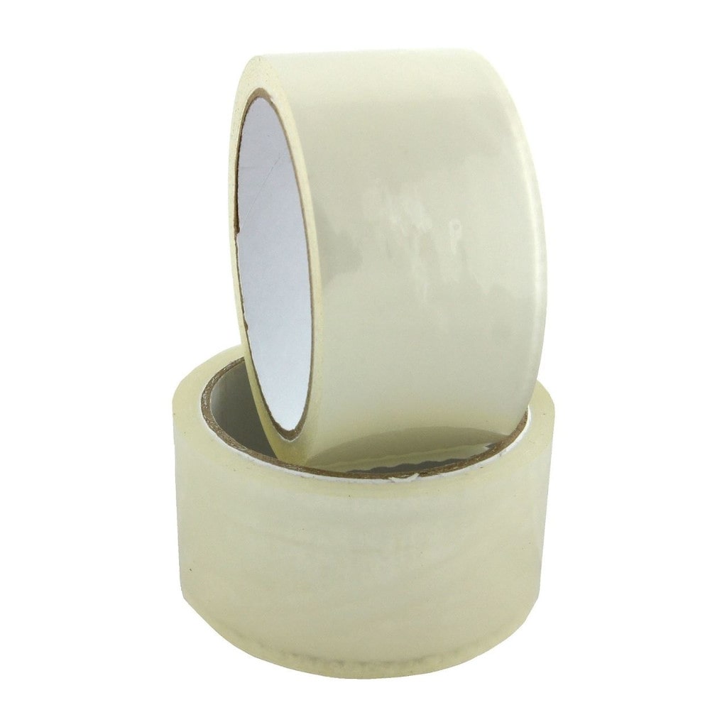 48mm x 66m Clear Packaging Tape – Crystal Mailing