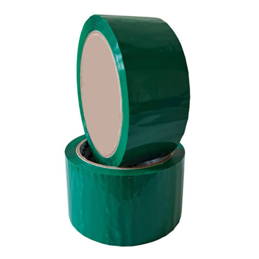 48mm x 66m Green Packaging Tape