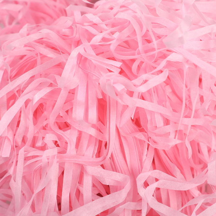 Pink Shredded Kraft Paper – Crystal Mailing