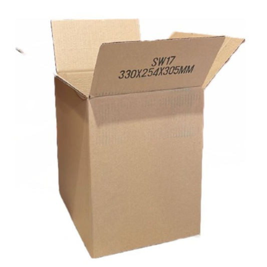 13 x 10 x 12 inch Single Wall Cardboard Boxes (SW17)